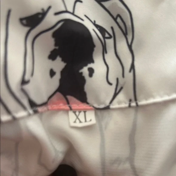 NWOT Women's University of Georgia UGA Print Pajama Set - Picture 2 of 8